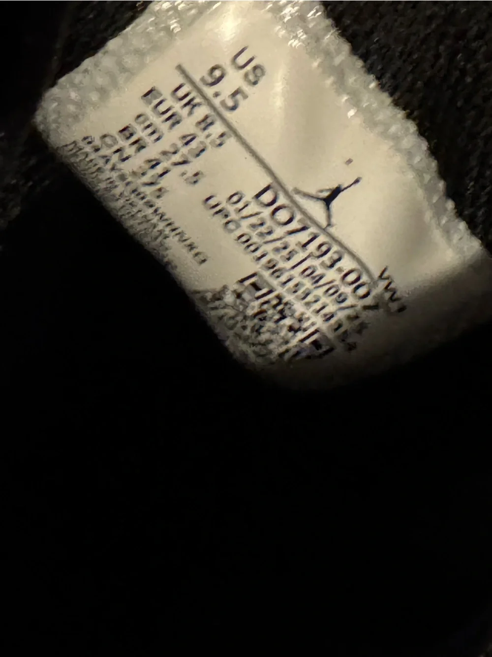 Nike Jordan One Take One Black and Gray Low-Top Sneakers with Gold. D07193-007